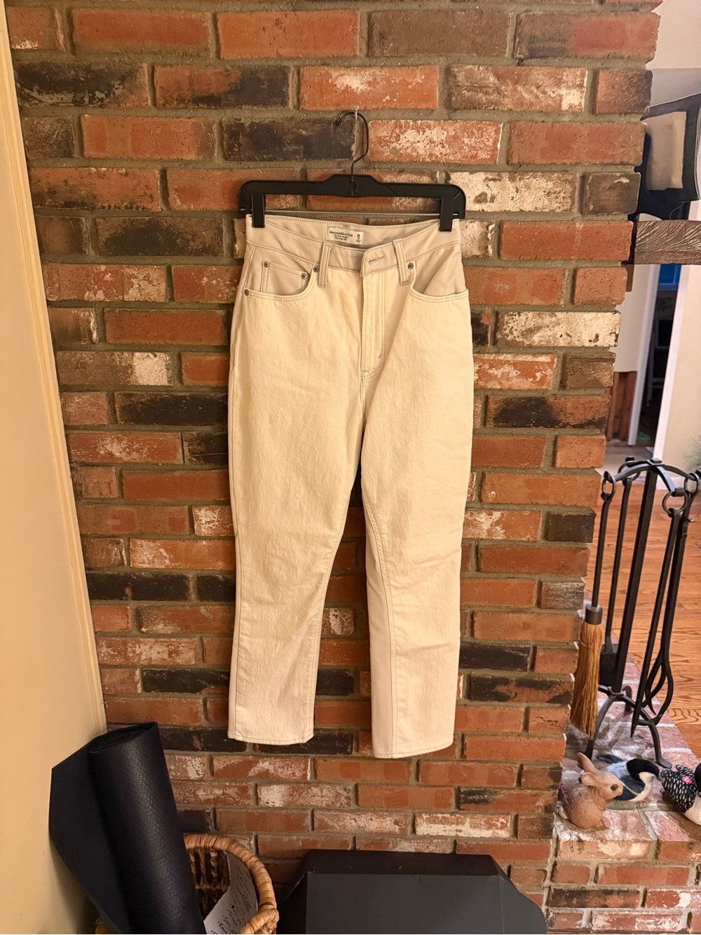 Abercrombie Mixed Material Jeans